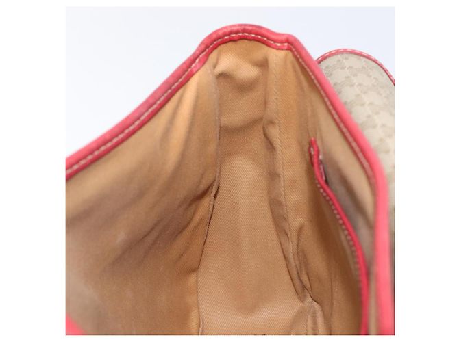 Céline CELINE Macadam Canvas Shoulder Bag PVC Beige Gold - vista 25