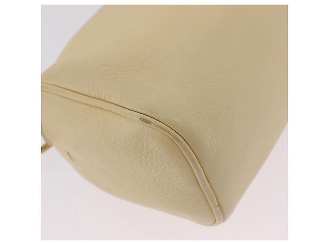 PRADA Shoulder Bag Leather Ivory Gold - vista 19