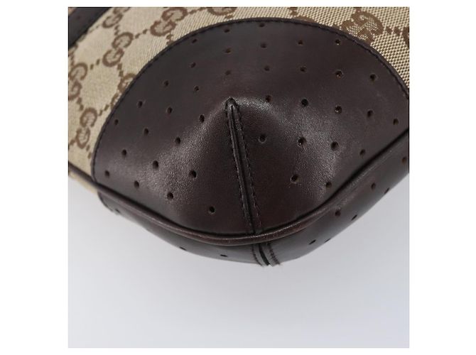 GUCCI GG Canvas Web Sherry Line Interlocking G Shoulder Bag 131033 - vista 15