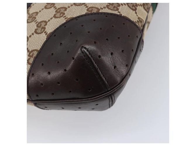 GUCCI GG Canvas Web Sherry Line Interlocking G Shoulder Bag 131033 - vista 17