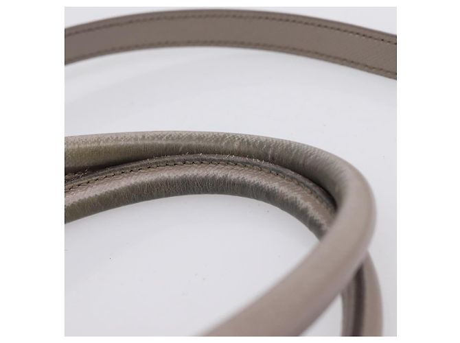 PRADA Hand Bag Saffiano leather 2way Gray Gold - vista 9