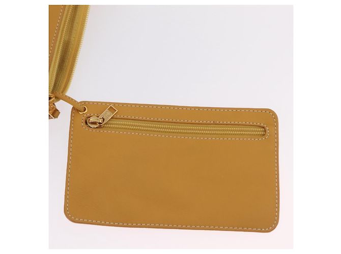 LOEWE Shoulder Bag Leather Beige Gold - vista 26