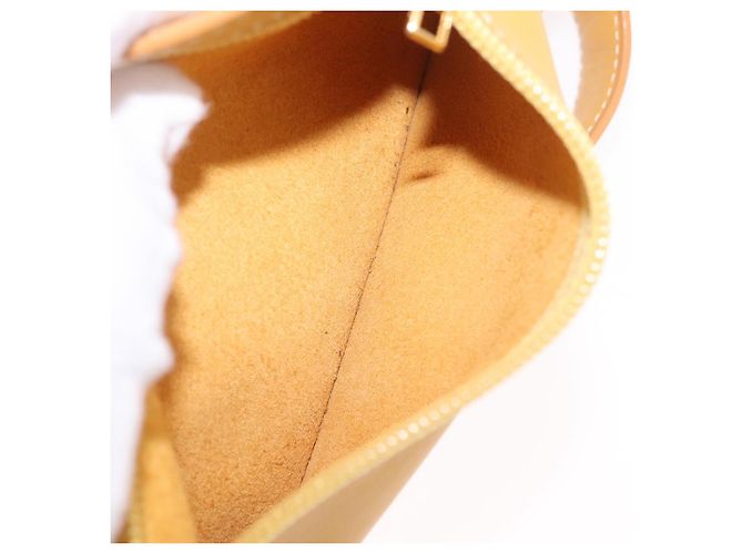 LOEWE Shoulder Bag Leather Beige Gold - vista 29