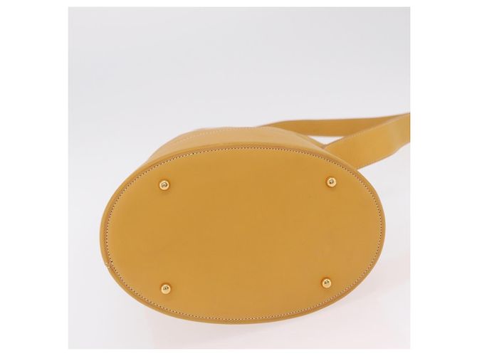 LOEWE Shoulder Bag Leather Beige Gold - vista 6