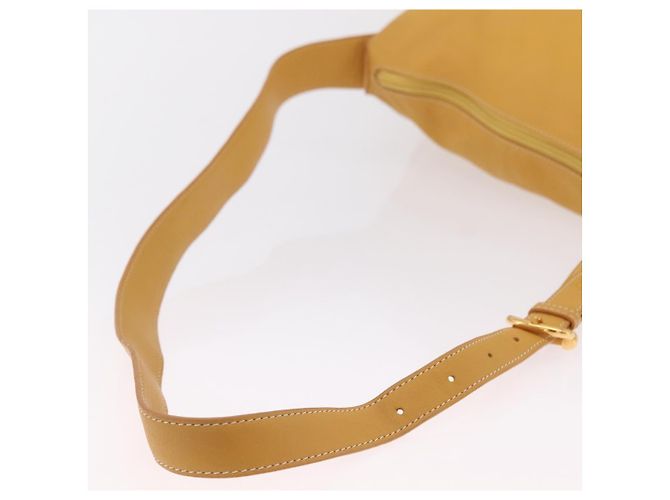 LOEWE Shoulder Bag Leather Beige Gold - vista 8