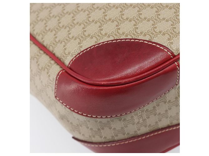 Céline CELINE Macadam Canvas Tote Bag PVC Beige Gold - vista 14