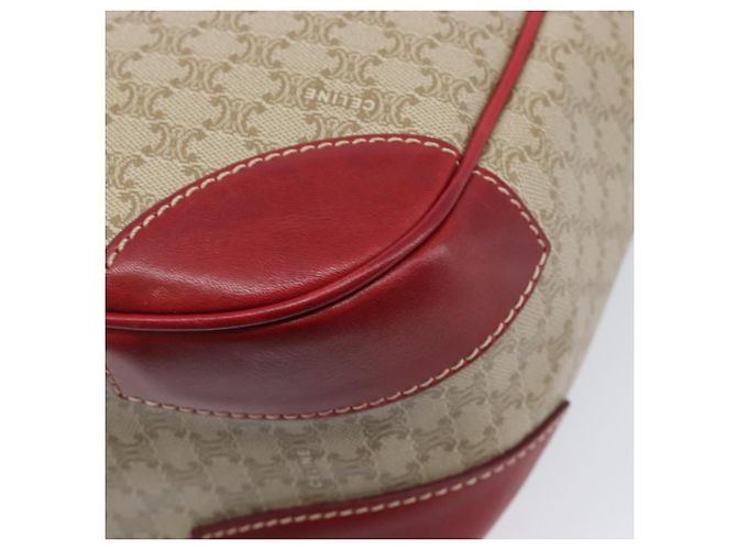 Céline CELINE Macadam Canvas Tote Bag PVC Beige Gold - vista 15