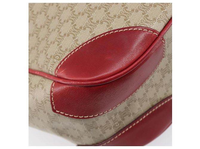 Céline CELINE Macadam Canvas Tote Bag PVC Beige Gold - vista 16