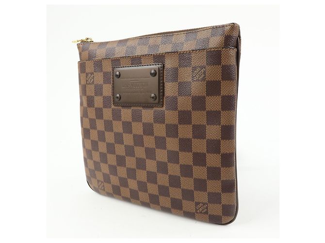 Louis Vuitton Brooklyn Pochette Plate Damier - vista 3
