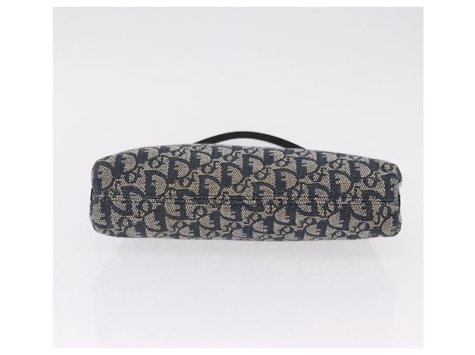 Christian Dior Trotter Canvas Accessory Pouch Navy Silver - vista 5