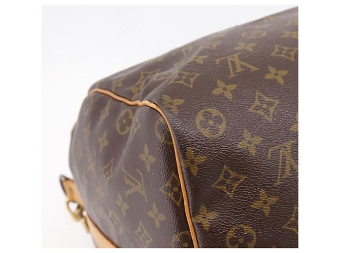 LOUIS VUITTON Monogram Keepall Bandouliere 60 Boston Bag M41412 LV - vista 19