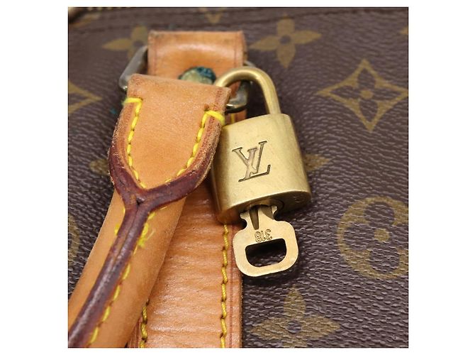 LOUIS VUITTON Monogram Keepall Bandouliere 60 Boston Bag M41412 LV - vista 23
