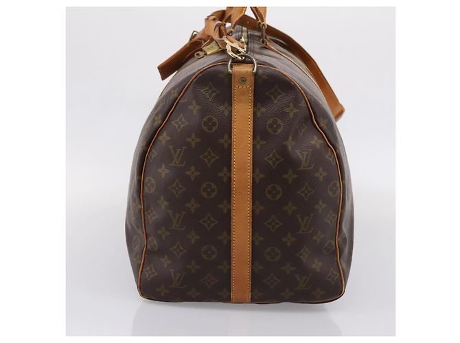 LOUIS VUITTON Monogram Keepall Bandouliere 60 Boston Bag M41412 LV - vista 4