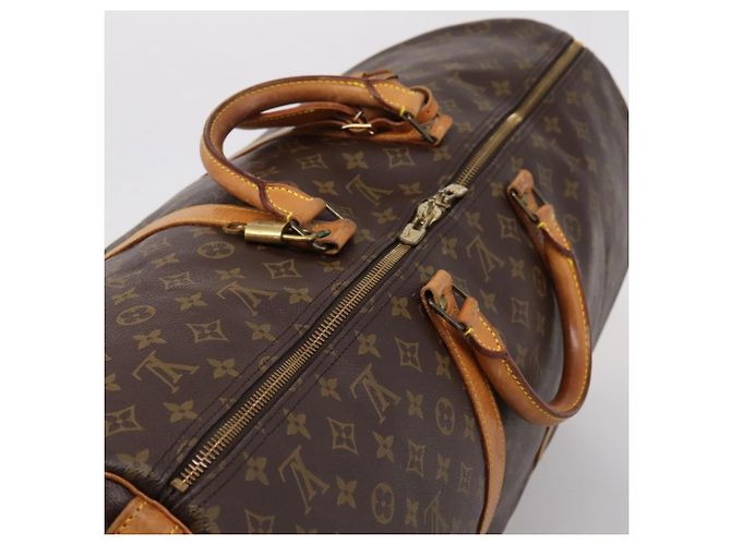 LOUIS VUITTON Monogram Keepall Bandouliere 60 Boston Bag M41412 LV - vista 7