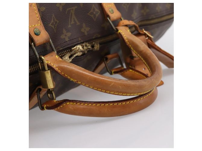 LOUIS VUITTON Monogram Keepall Bandouliere 60 Boston Bag M41412 LV - vista 8