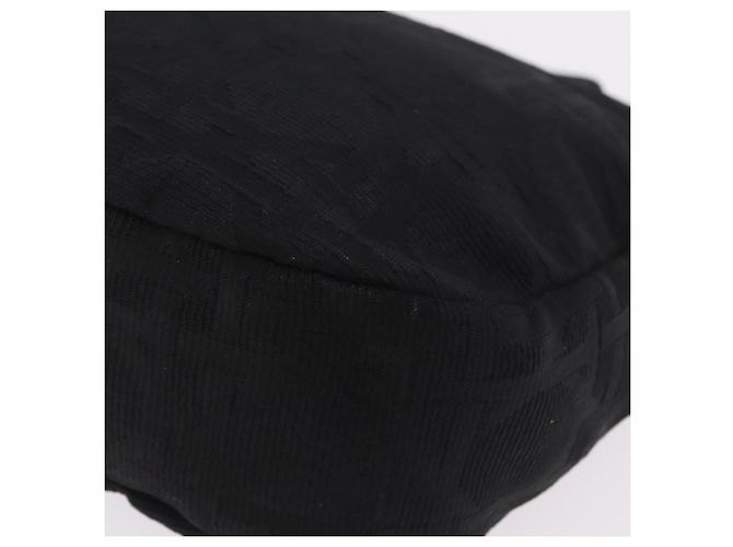 Christian Dior Canage Shoulder Bag Canvas Black Gold - vista 16