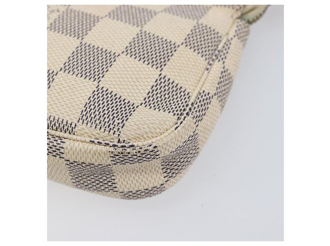 LOUIS VUITTON Damier Azur Mini Pochette Accessoires Pouch N63005 LV - vista 14