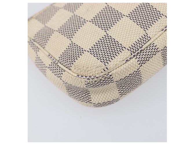 LOUIS VUITTON Damier Azur Mini Pochette Accessoires Pouch N63005 LV - vista 15