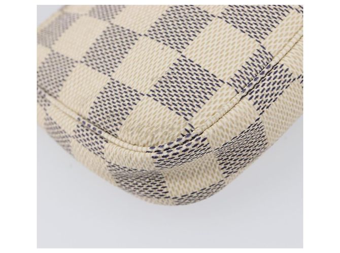 LOUIS VUITTON Damier Azur Mini Pochette Accessoires Pouch N63005 LV - vista 17