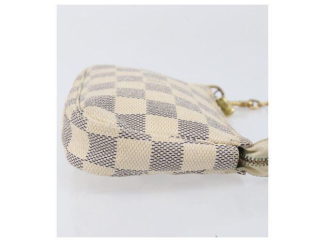 LOUIS VUITTON Damier Azur Mini Pochette Accessoires Pouch N63005 LV - vista 3