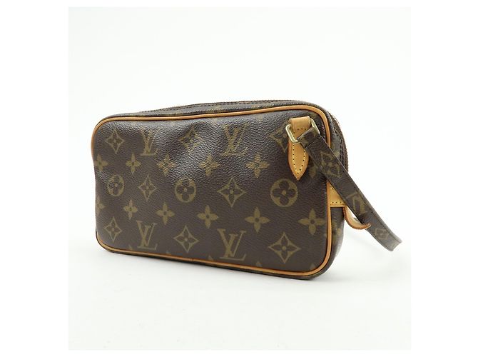 Louis Vuitton Pochette Marly Bandouliere Monogram Canvas Medium - vista 3