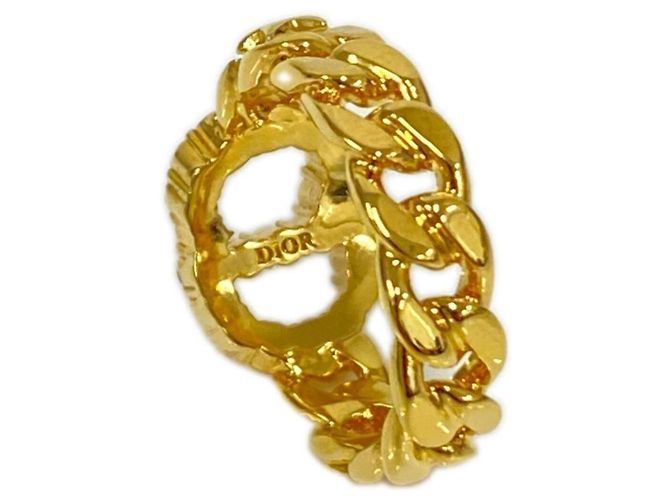 Christian Dior Claire Dilune Ring, vergoldet mit Strasssteinen - Ansicht 2