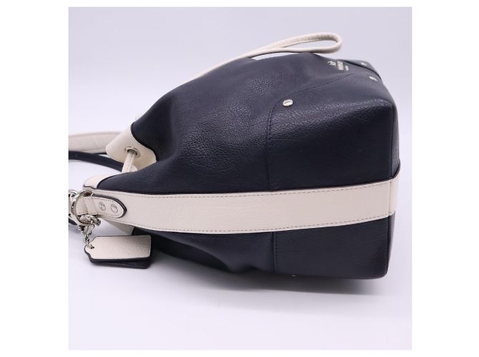 Borsa a tracolla COACH Leather Mickey Drawstring Spectator - vista 10
