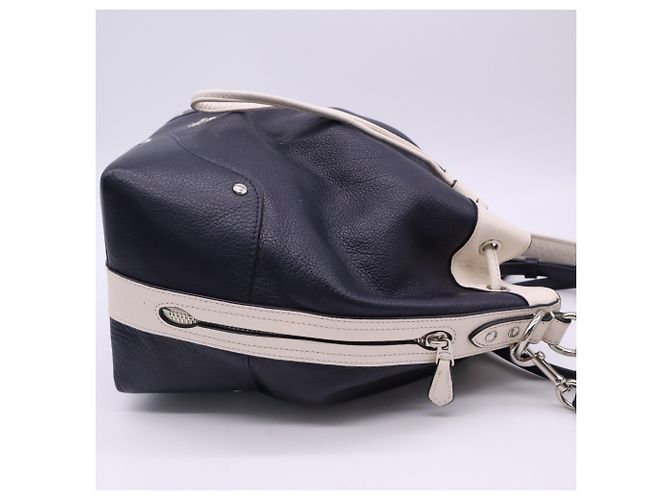 Borsa a tracolla COACH Leather Mickey Drawstring Spectator - vista 11