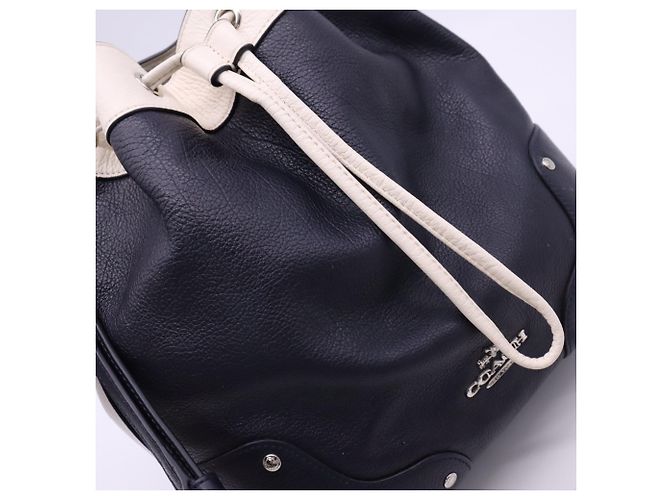 Borsa a tracolla COACH Leather Mickey Drawstring Spectator - vista 4