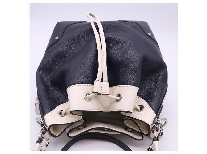 Borsa a tracolla COACH Leather Mickey Drawstring Spectator - vista 8