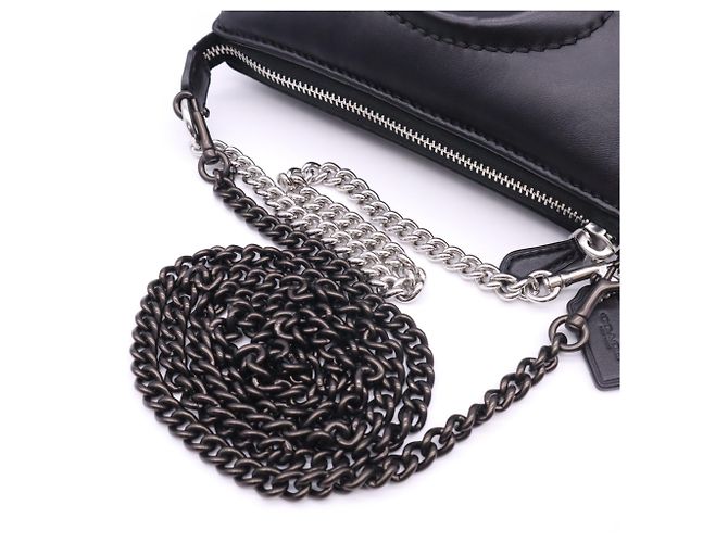 Borsa a tracolla con catena COACH CJ527 - vista 10