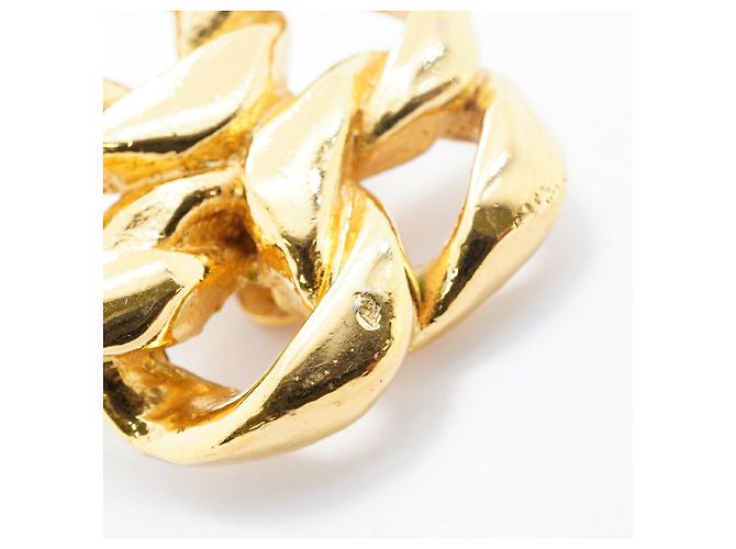 Orecchini a clip Chanel placcati in oro - vista 5