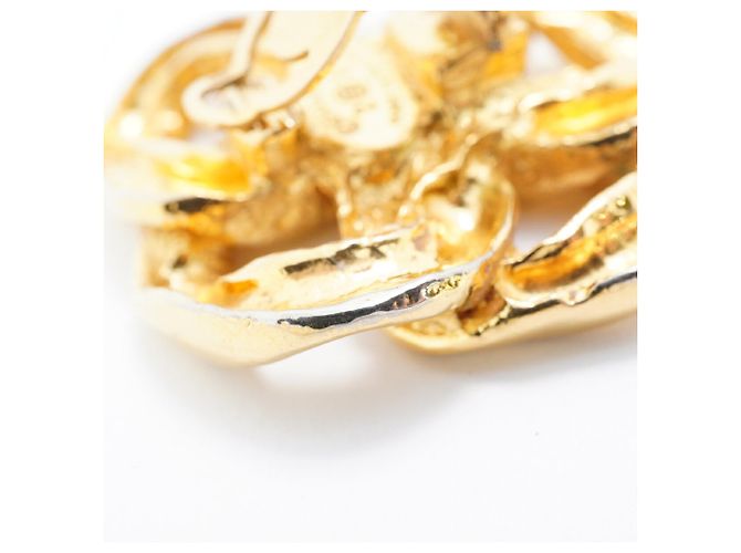 Orecchini a clip Chanel placcati in oro - vista 6