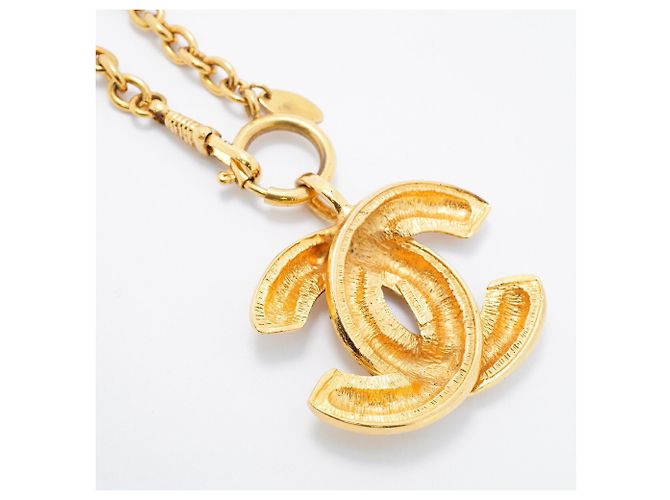 Collana Chanel placcata oro - vista 2