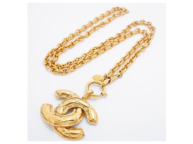 Collana Chanel placcata oro - vista 3