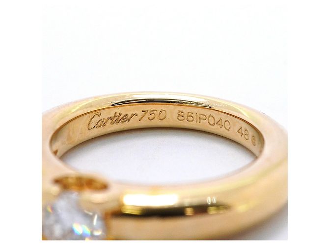 Cartier C de Solitärring - Ansicht 4