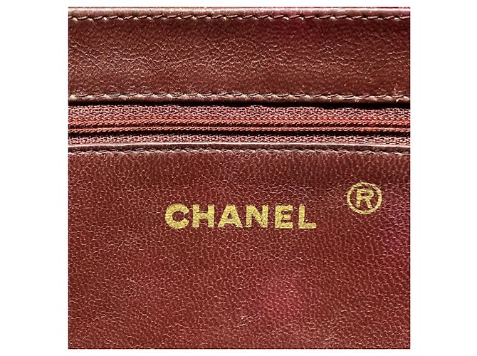 Borsa a tracolla Chanel Matelassé in pelle d'agnello - vista 4
