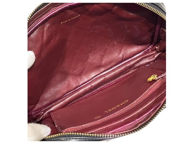 Borsa a tracolla Chanel Matelassé in pelle d'agnello - vista 5