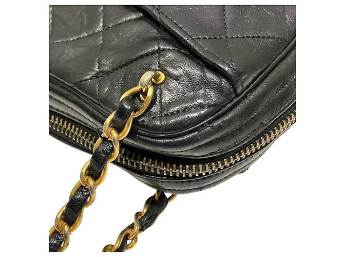 Borsa a tracolla Chanel Matelassé in pelle d'agnello - vista 7