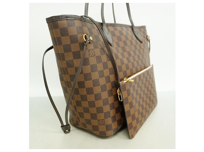 Borsa Tote Louis Vuitton Damier Neverfull MM - vista 2