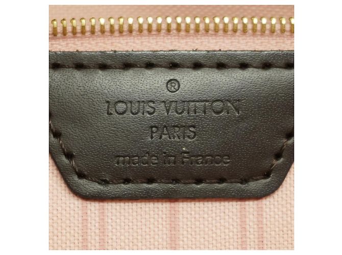 Borsa Tote Louis Vuitton Damier Neverfull MM - vista 5