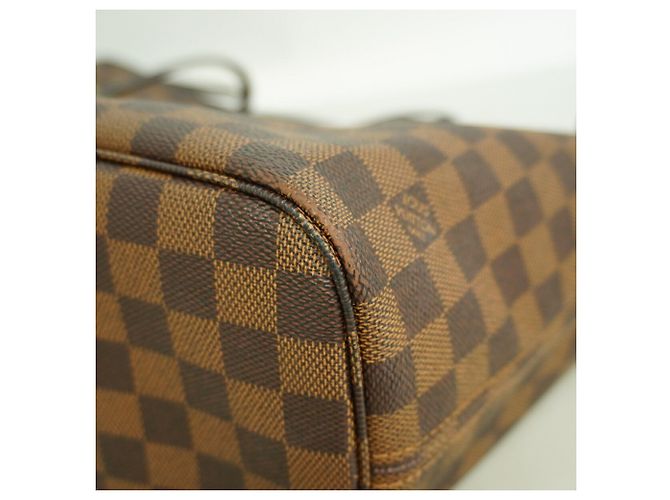 Borsa Tote Louis Vuitton Damier Neverfull MM - vista 7