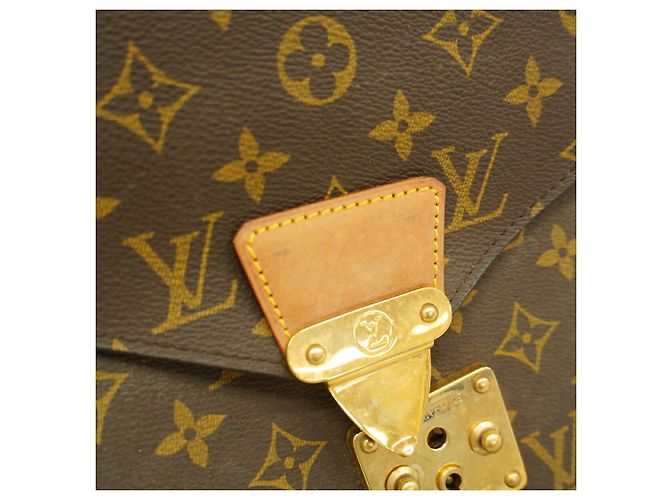 Louis Vuitton Monogram Porte-Deguments Senateur Clutch Bag - vista 10