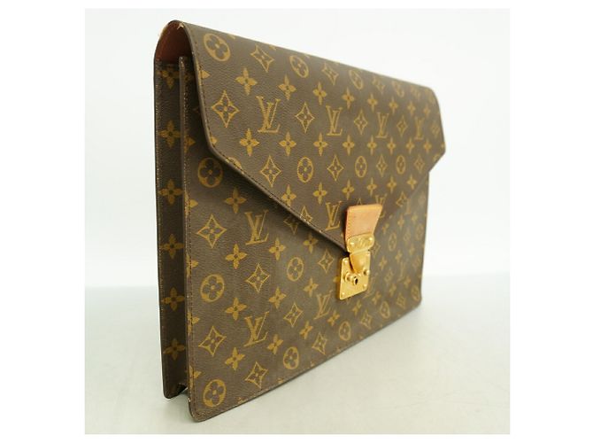 Louis Vuitton Monogram Porte-Deguments Senateur Clutch Bag - vista 2