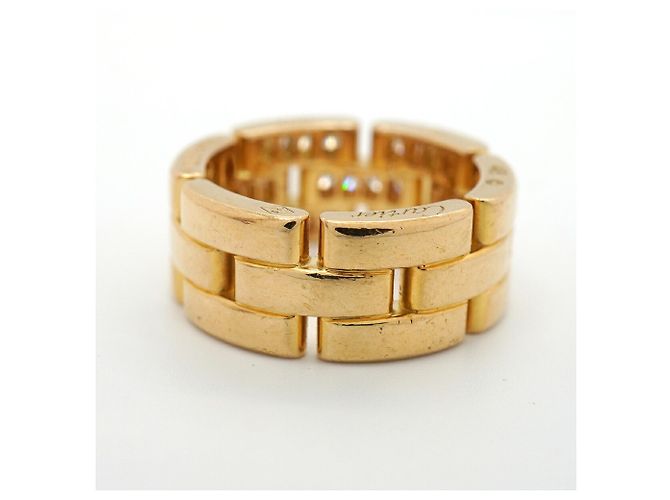Anello Cartier Maillon Panthère in oro giallo 18K - vista 11