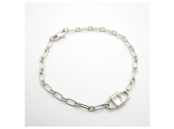 Autre Marque Bracciale con charm Tiffany & Co. 1837 Double Lock - vista 2