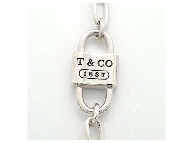 Autre Marque Bracciale con charm Tiffany & Co. 1837 Double Lock - vista 5