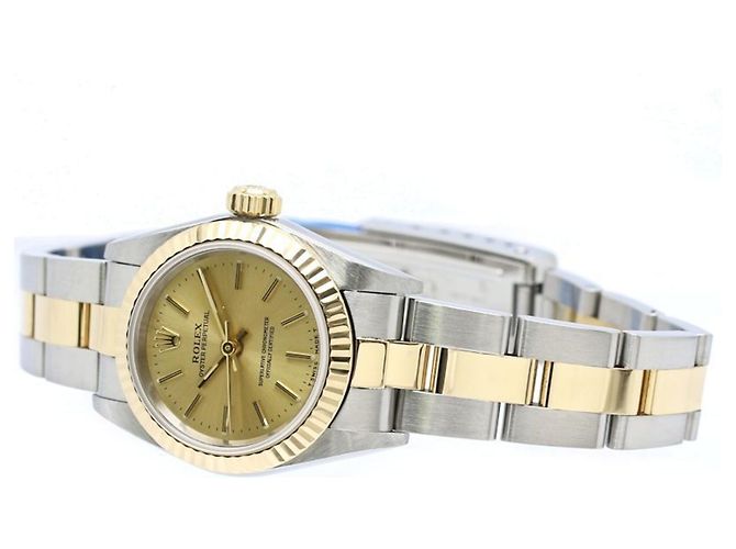 Rolex Oyster Perpetual 67193 Damenuhr - Ansicht 3