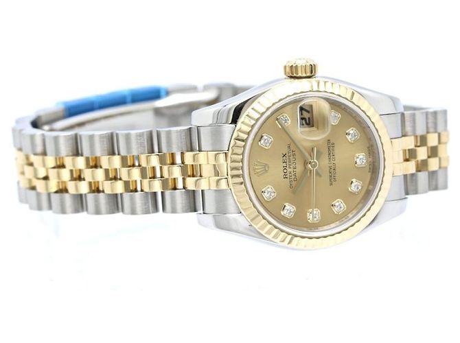 Reloj para mujer Rolex Datejust 10P Diamond - vista 6