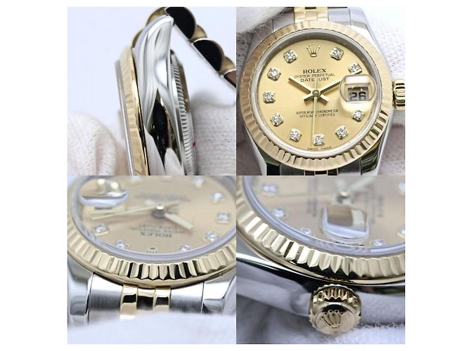 Reloj para mujer Rolex Datejust 10P Diamond - vista 8